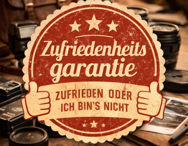 Zufriedenheitsgarantie